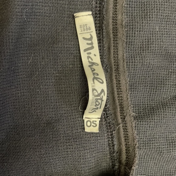 Michael Stars Black Long Sleeved Shirt - Picture 2 of 6